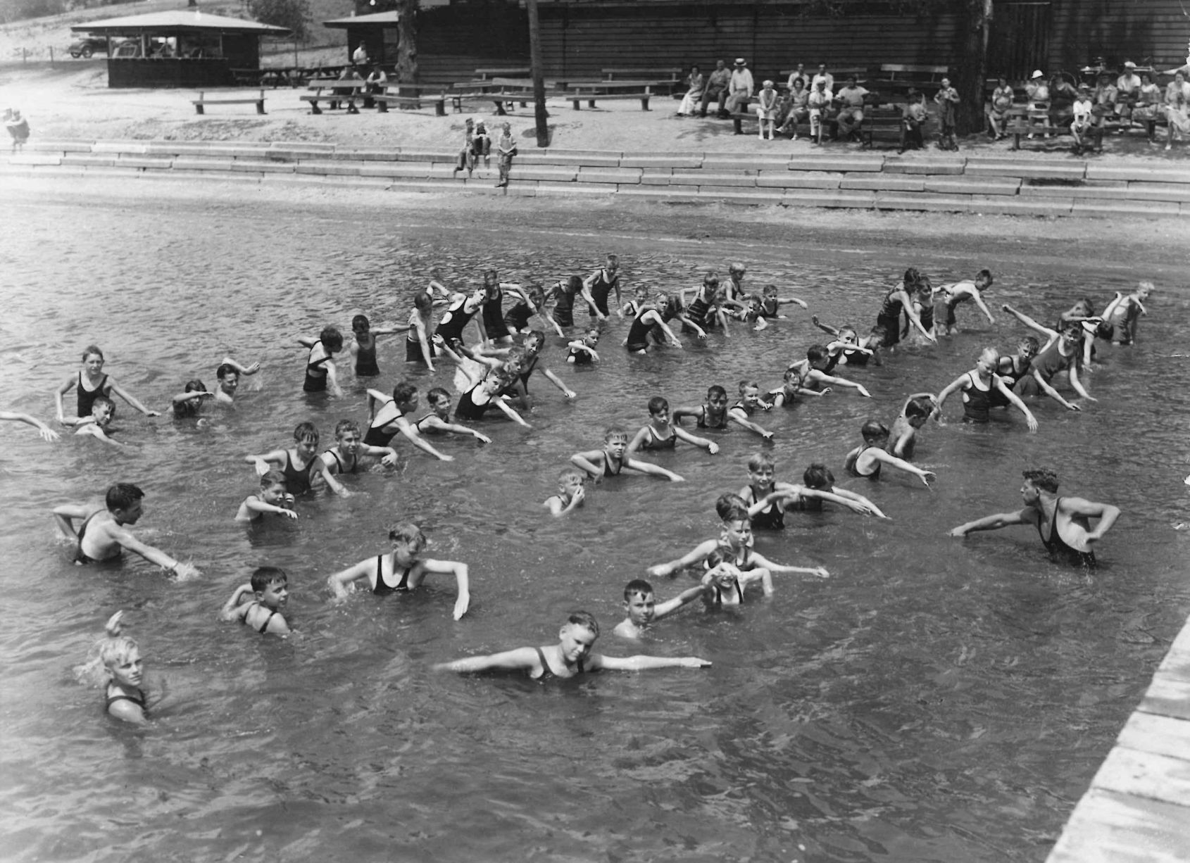 Swimming class
